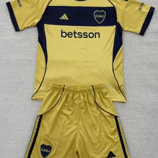 Conjunto Boca suplente niños 2025